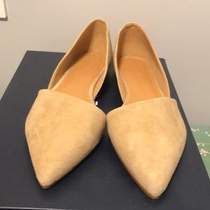 J Crew nude flats